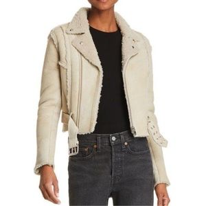 NEW w/out tags IRO Synal Shearling Jacket 38